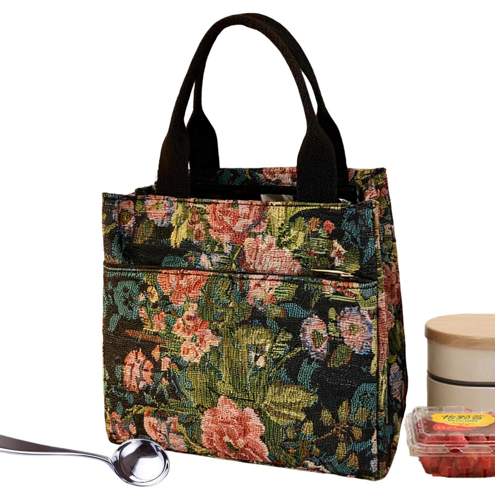 Outdoor Planting Bag - Insulated Lunch Bag Flower Waterproof Holder