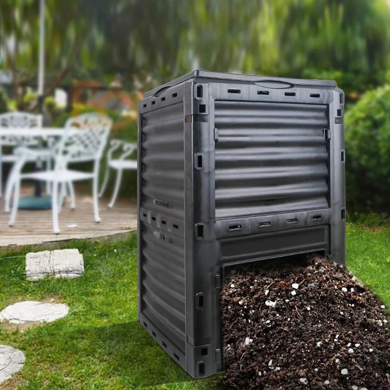 Gardening Tools Box - Garden Compost Bin Outdoor Compost Box