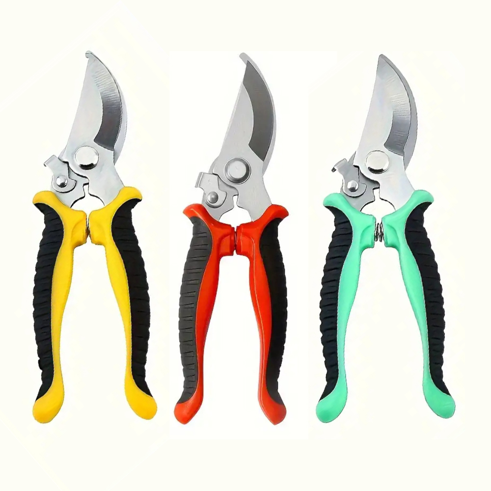 Gardening Tools Scissors - Bypass Pruner Stainless Steel Hydroponic Blade