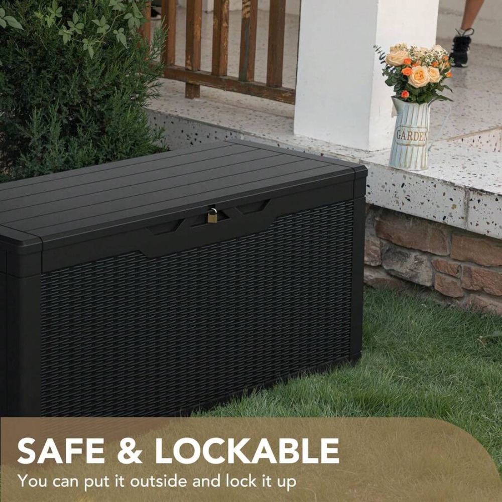 Large Lockable Outdoor Storage - đánh giá và giá Gardening Tools Storage