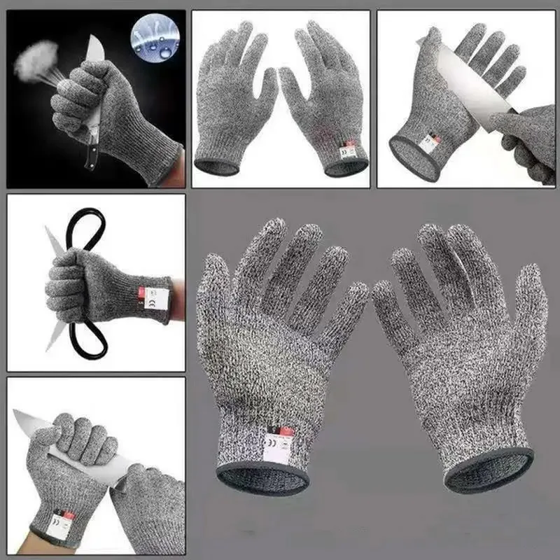 Level 5 HPPE Anti-Cut Gloves K - đánh giá và giá Garden Gloves Thorn Proof