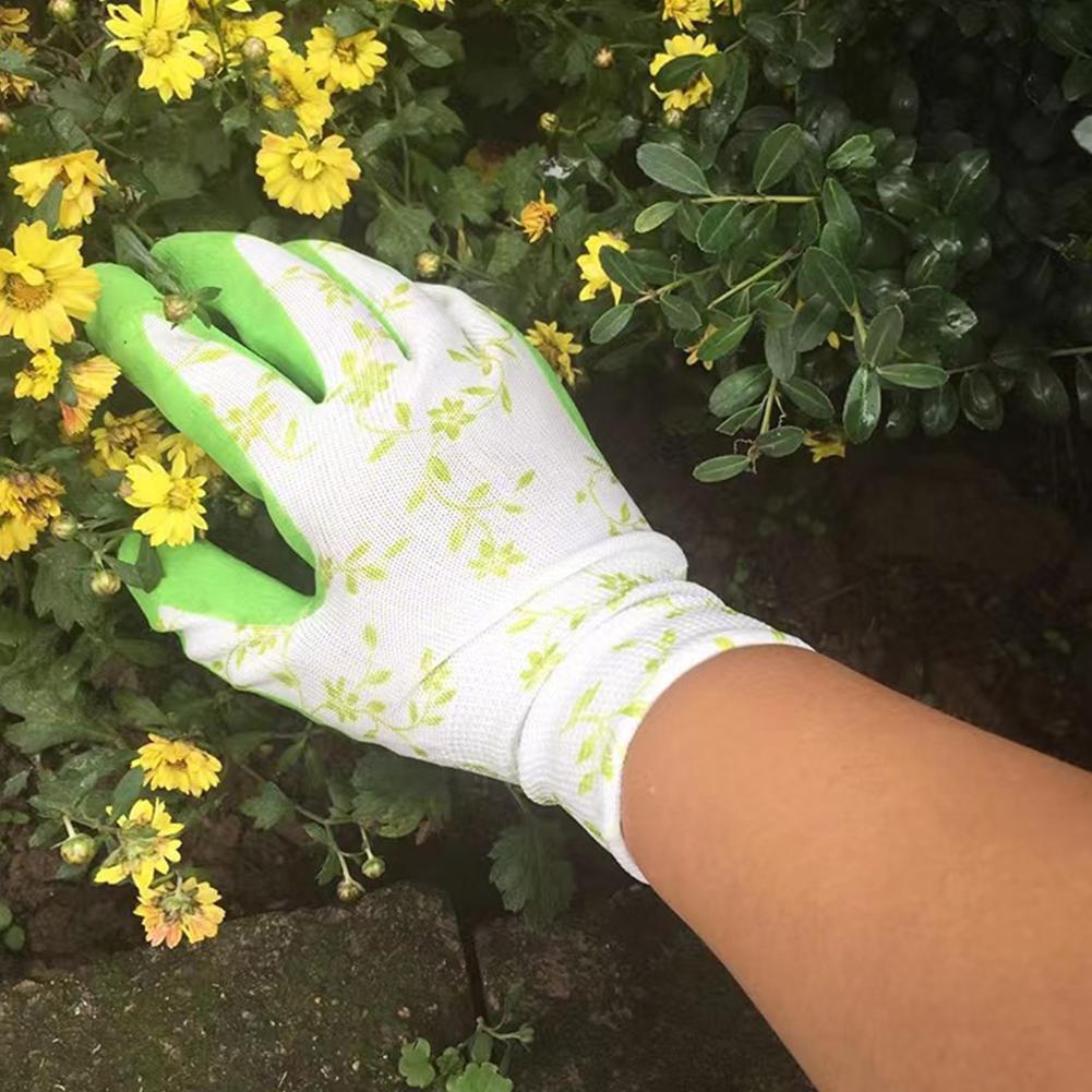 Latex Foam Printed Gardening G - đánh giá và giá Garden Gloves Thorn Proof