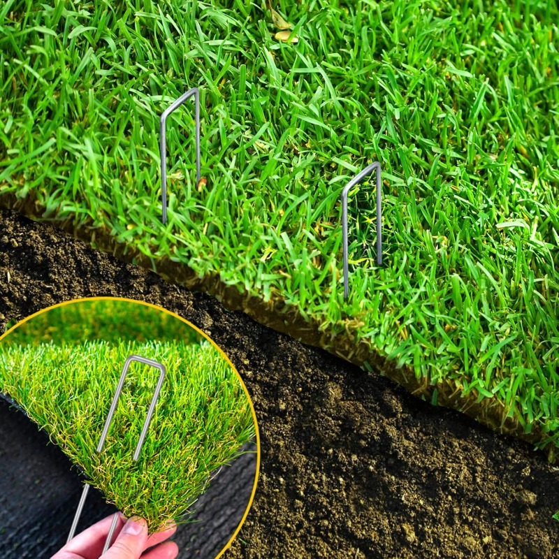 10 Pcs U-shaped Garden Nails A - đánh giá và giá Gardening Tools For Weeds