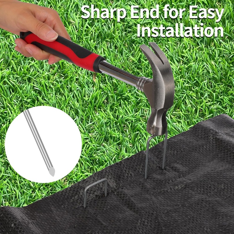 10 Pcs U-shaped Garden Nails A - đánh giá và giá Gardening Tools For Weeds