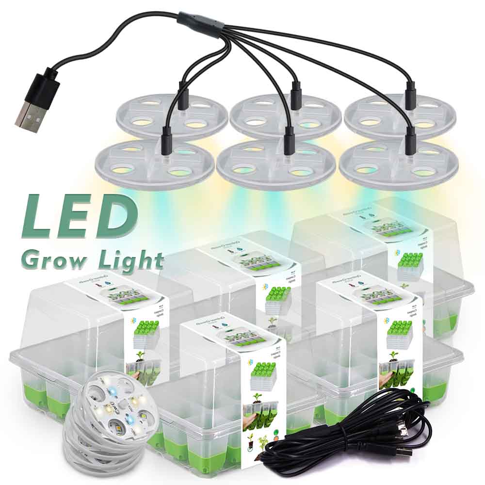 LED Grow Light Seedling Starte - đánh giá và giá Gardening Tools Box