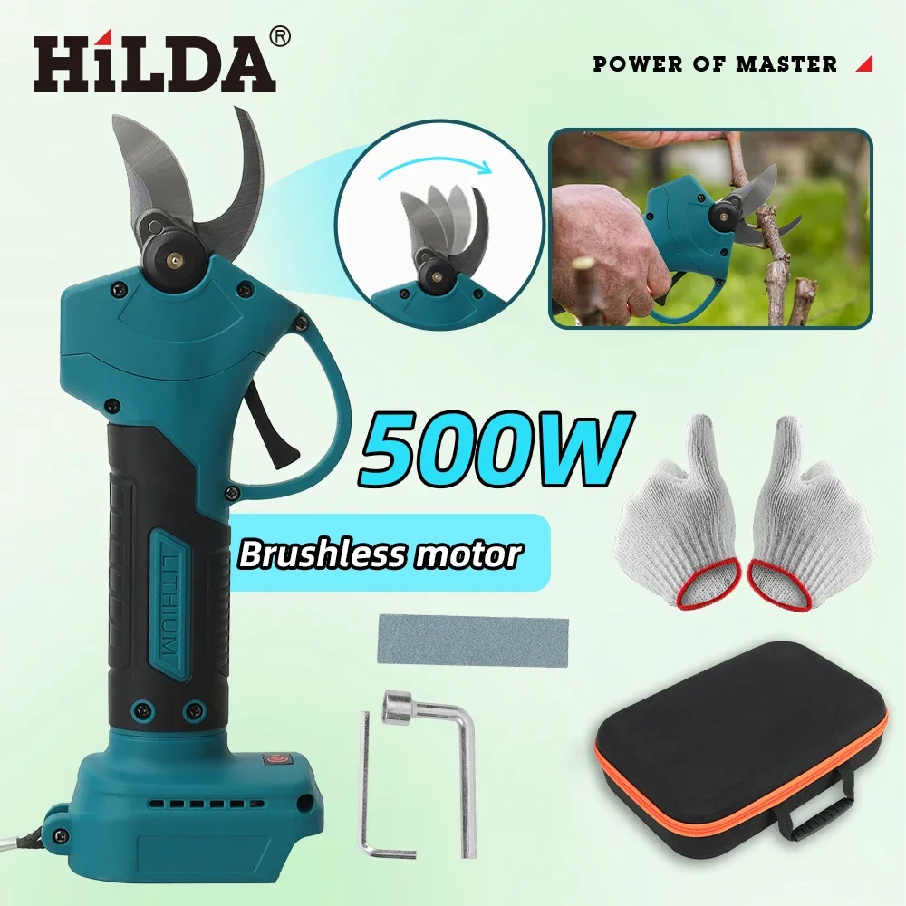 HILDA 18V Brushless Cordless E - đánh giá và giá Gardening Tools Scissors