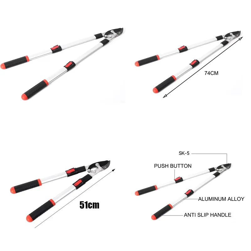 Long Pruner Branch Stretchable - đánh giá và giá Gardening Tools Scissors