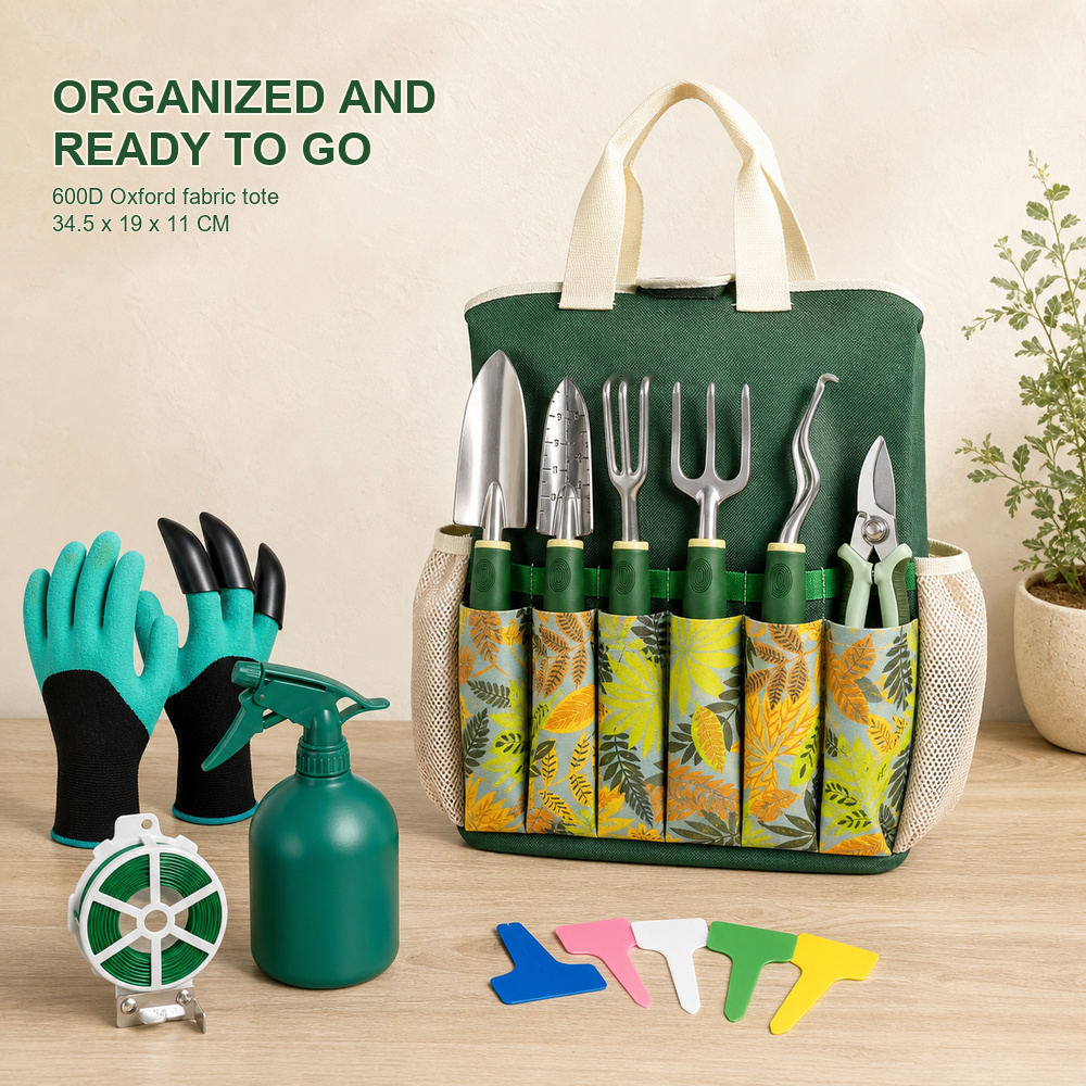 16 Piece Garden Tool Set Alumi - đánh giá và giá Gardening Tools Scissors