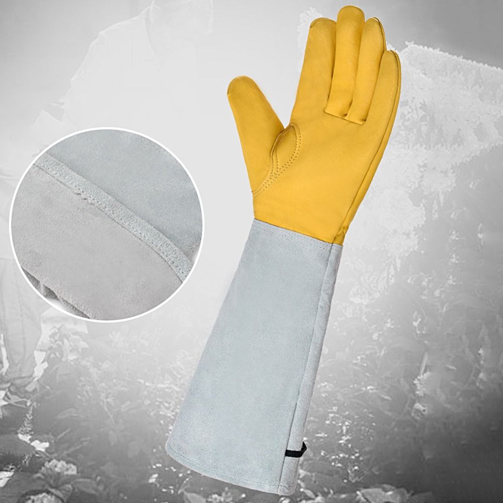 Long-sleeved Thorn Proof Garde - đánh giá và giá Garden Gloves Thorn Proof