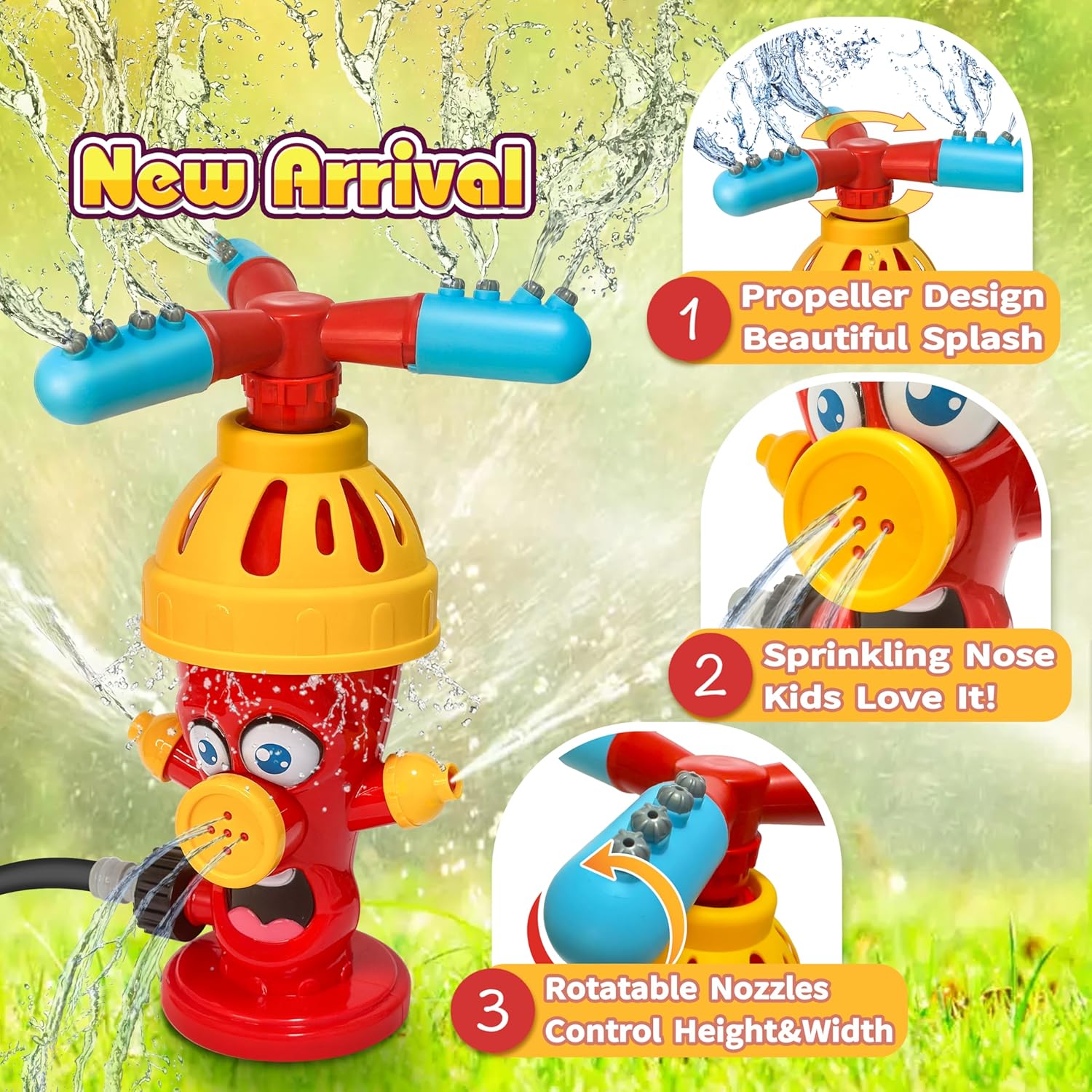 Water Spray Toy Hydrant Sprink - đánh giá và giá Gardening Tools 2 Year Old