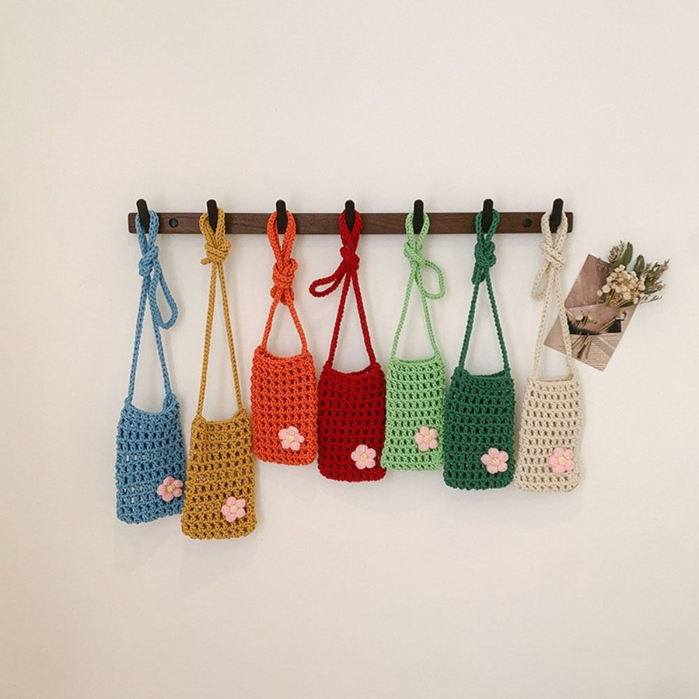 Sweet Flower Weaving Crossbody - đánh giá và giá Outdoor Planting Bag