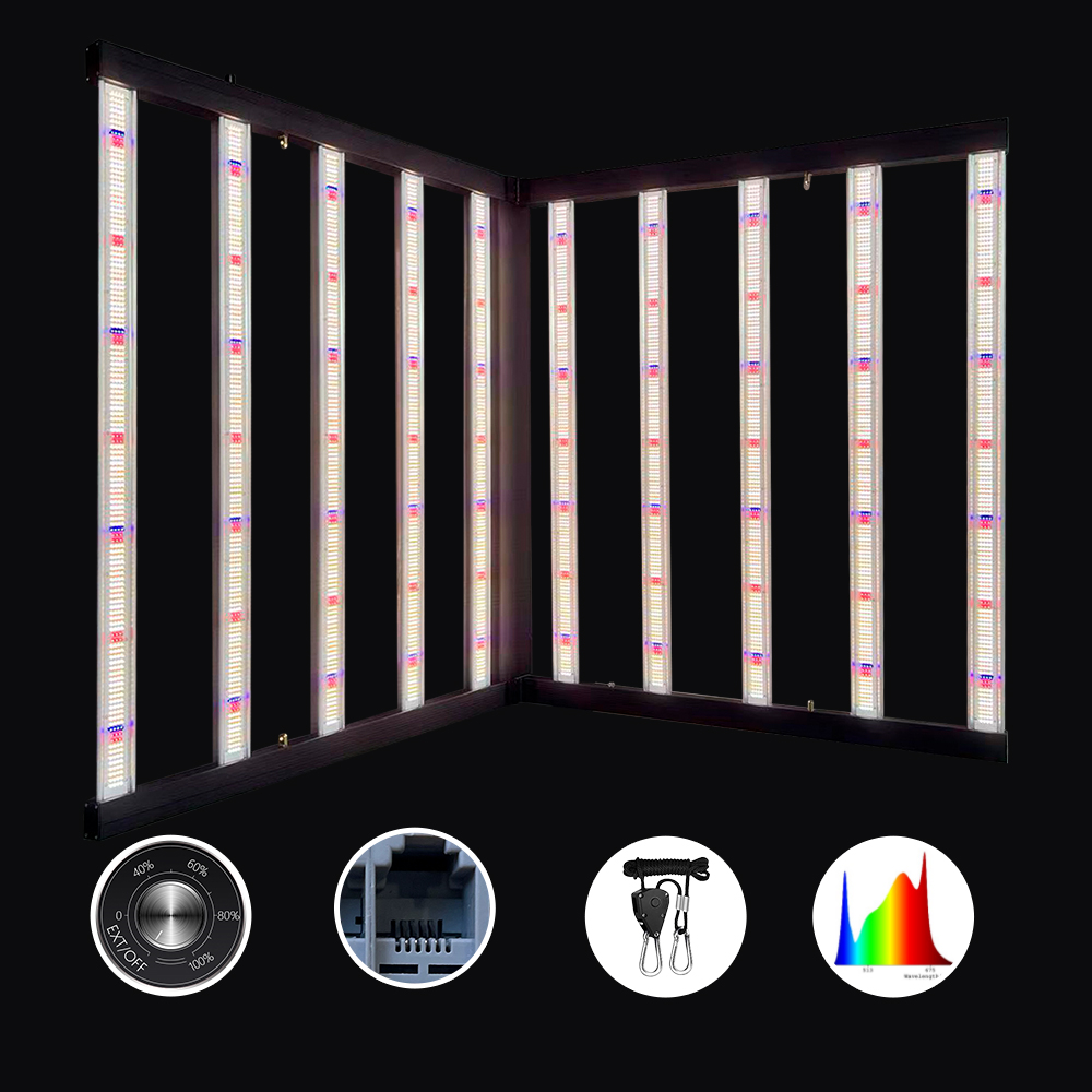 SLTMAKS 8x6FT 4X6FT 1000W Grow - đánh giá và giá Led Grow Light