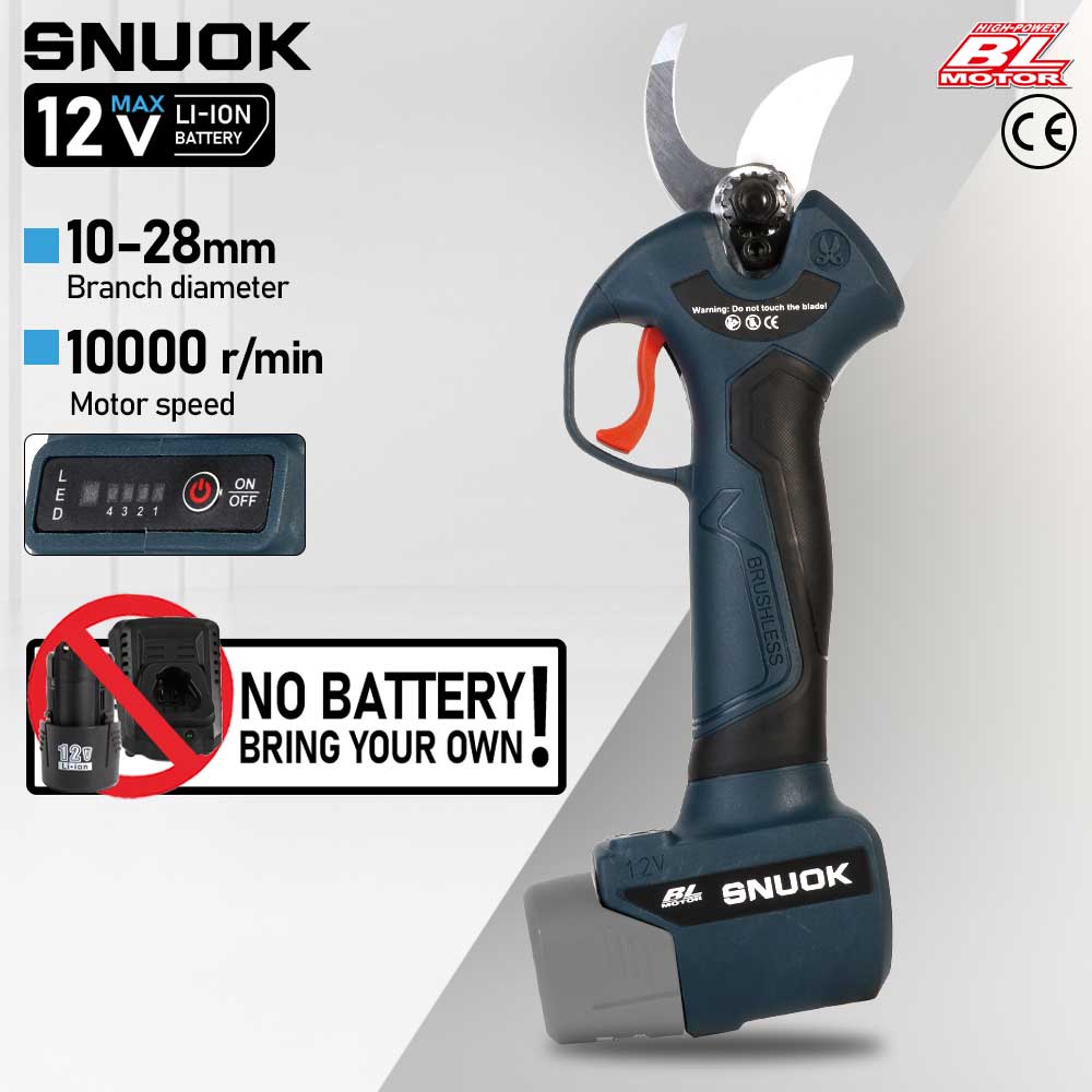 SNUOK 12V Brushless Electric P - đánh giá và giá Gardening Tools Scissors