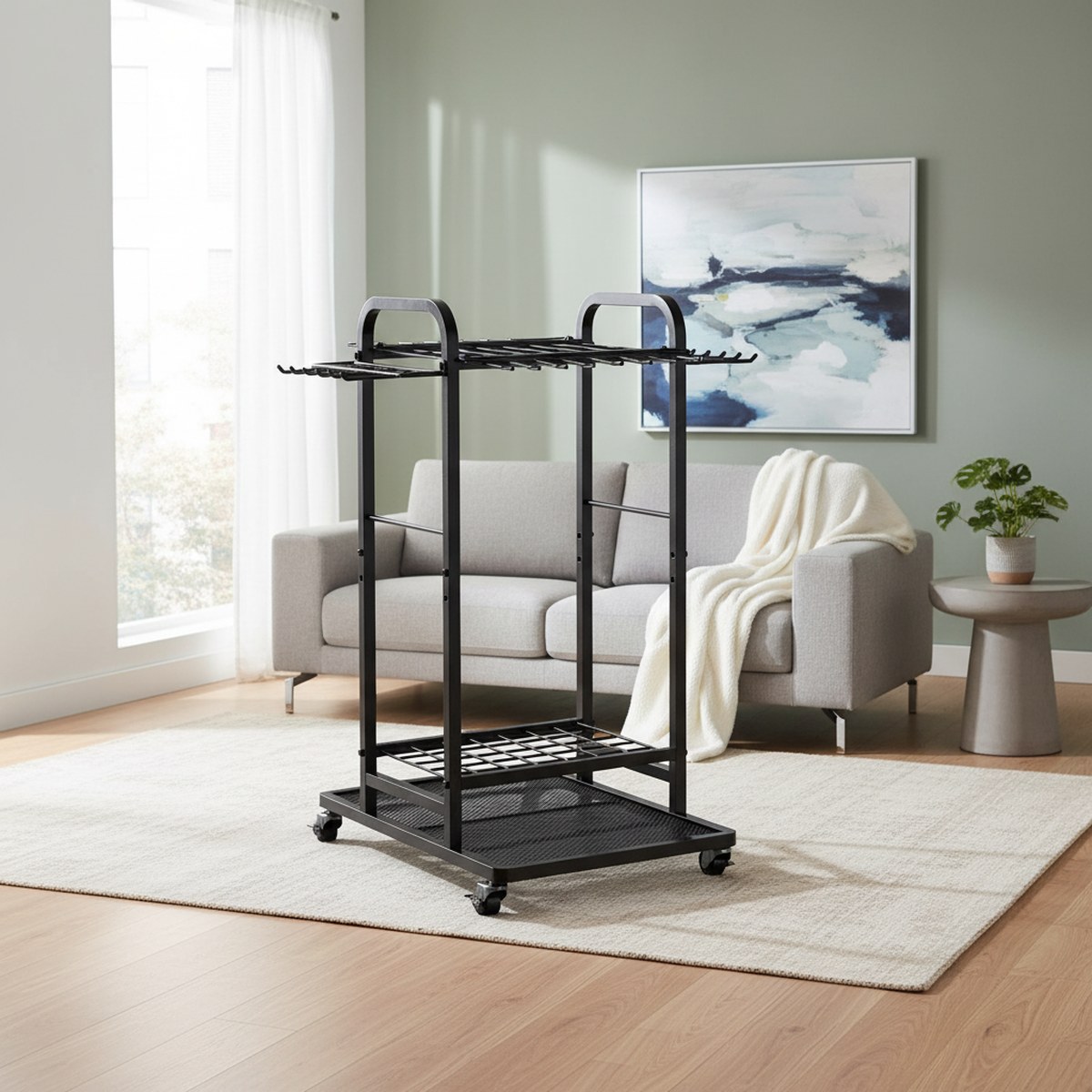 Heavy Duty Garden Tool Cart 3  - đánh giá và giá Gardening Tools Storage